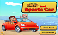 Chota Bheem and Sports Car