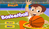 Chota Bheem Basketball Game