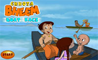 Chota Bheem Boat Racing