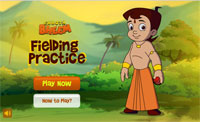 Chota Bheem Fielding Practice