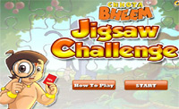 Chota Bheem JigSaw Challenge