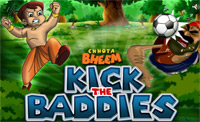 Chota Bheem Kick the Baddies Game