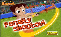 Chota Bheem and Penalty Shootout